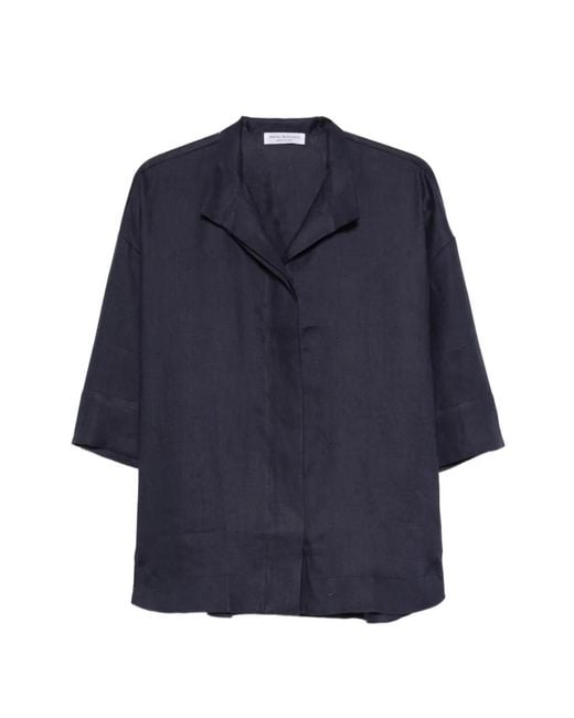 Amina Rubinacci Blue Emma Shirt