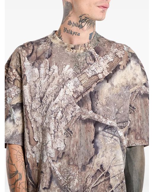 Represent Realtree® Camouflage-T-Shirt in Brown für Herren