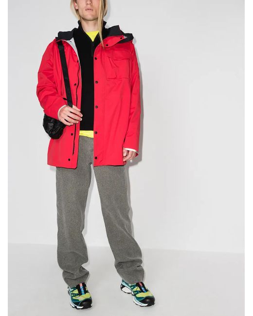 Canada Goose Black Stormont Half-Zip Sweatshirt for men