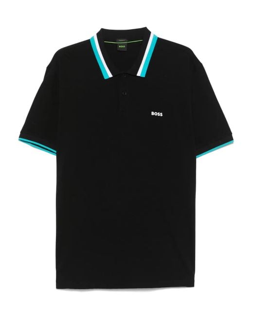 メンズ Boss Paddy ポロシャツ Black