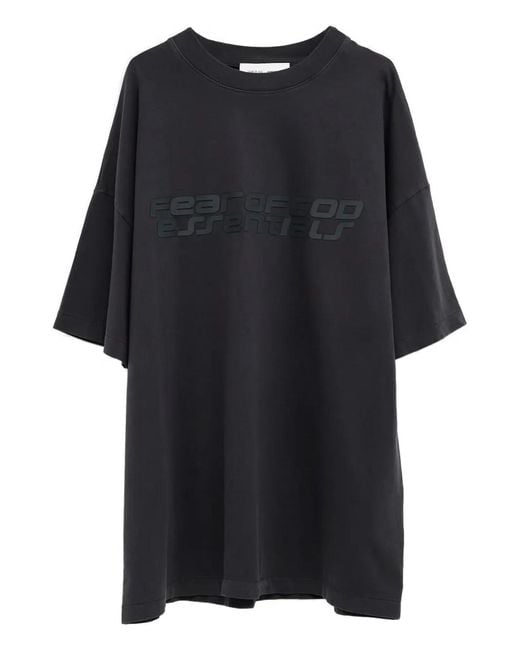Fear Of God Black Essentials 90S T-Shirt for men