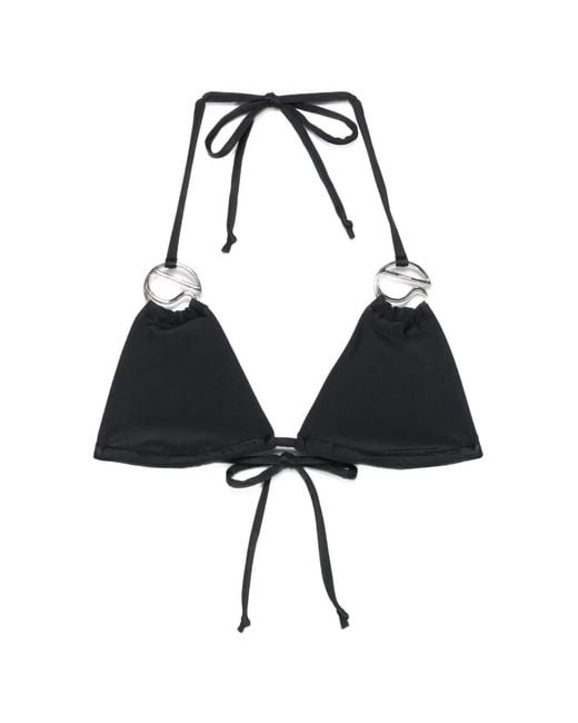 Coperni Bikinitop Met Logopatch in het Black