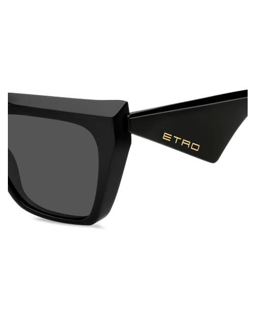 Etro Black Tailoring Sunglasses