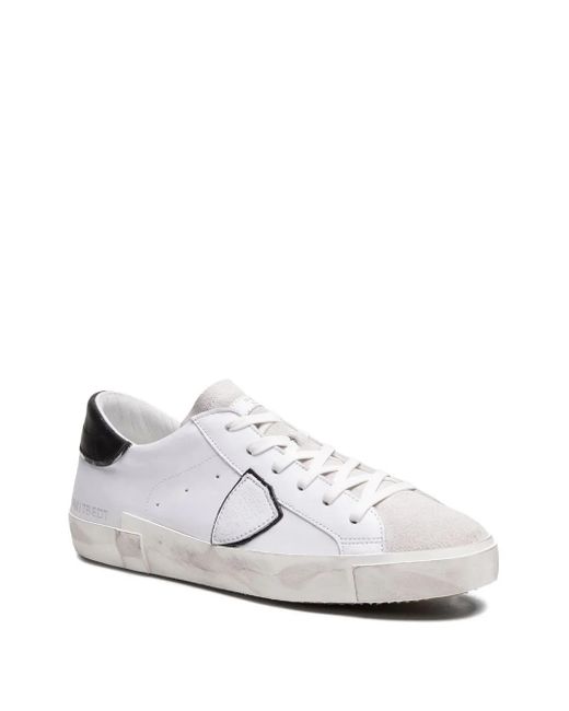 Philippe Model White Sneakers Logo for men