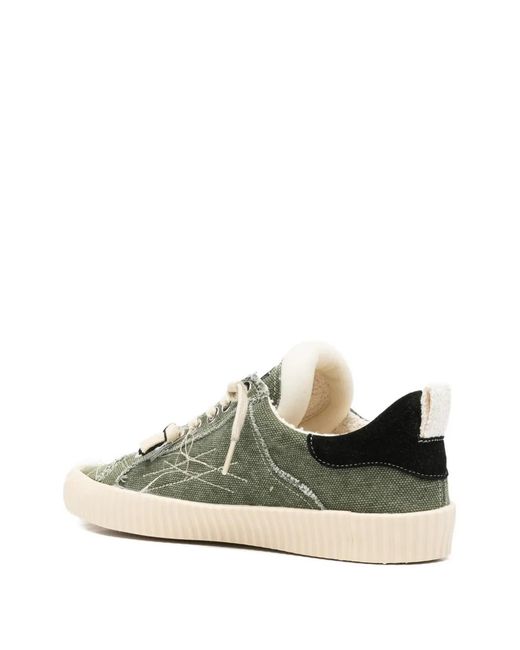 Springa Green Wavy Sneakers for men