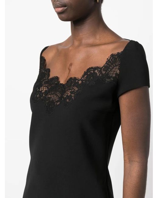 DSquared² Mini-Jurk Met Kant in het Black
