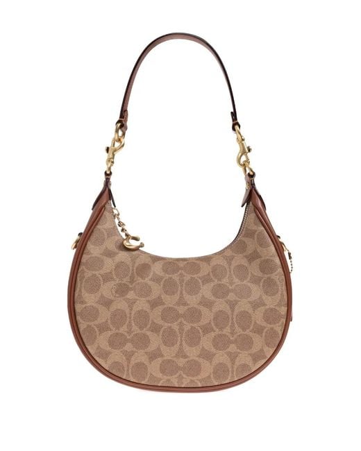 COACH Gray Joanie Pattern Charm Tote Bag