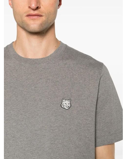 Maison Kitsuné Gray Maison Kitsune T-Shirts And Polos for men