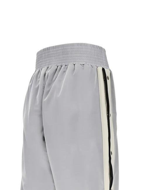 Palm Angels Gray Boxe Track Pants for men