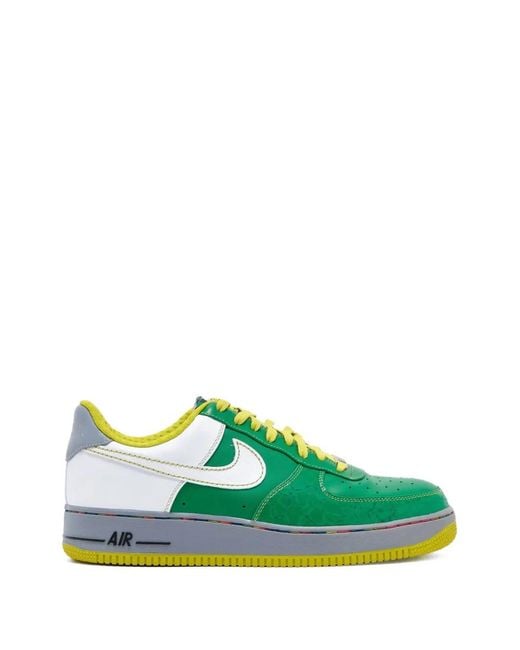 Nike Green Air Force 1 Low 07 Premium "Gaucho's Gym" Lace-Up Sneakers for men