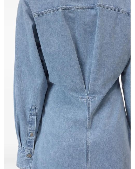 Closed Denim Mini-Jurk in het Blue