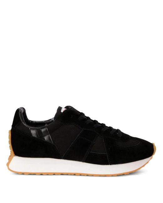 Comme des Garçons Black Logo-Patch Lace-Up Trainers