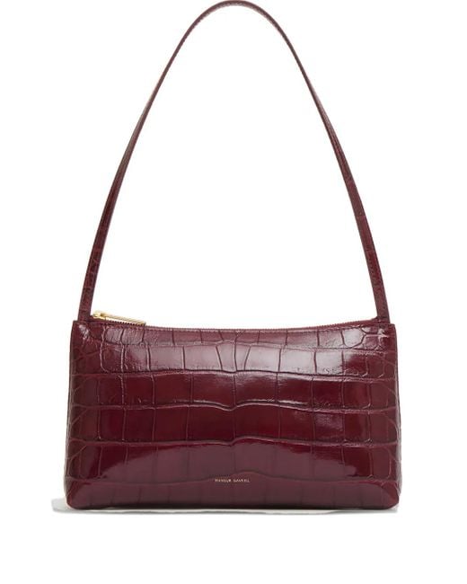 Mansur Gavriel Purple Gaia Schultertasche