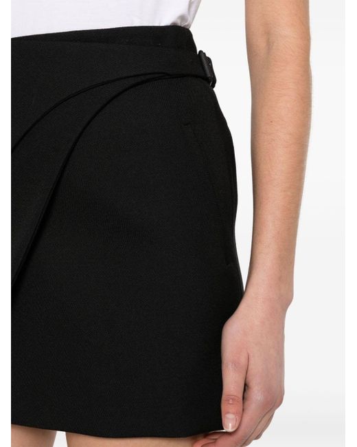 Minigonna a portafoglio di Wardrobe NYC in Black