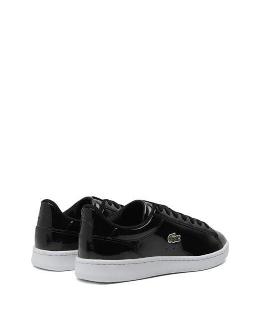 Lacoste Black Patent Leather Sneakers