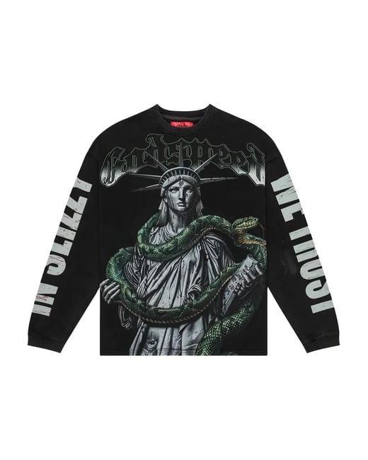 Godspeed Black Graphic Long-Sleeve Sweatshirt for men