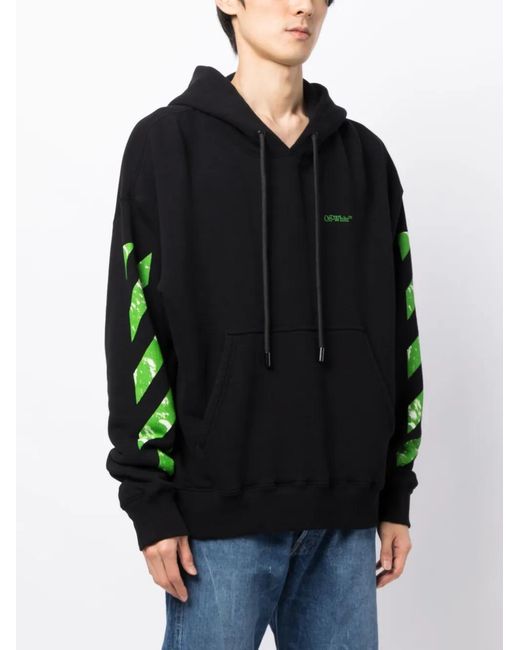 Off White TM Black Arrows regulärer Hoodie Off-White c/o Virgil Abloh pour homme