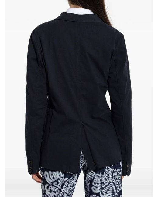 DSquared² Blue Blazer À Poches Boutonnées