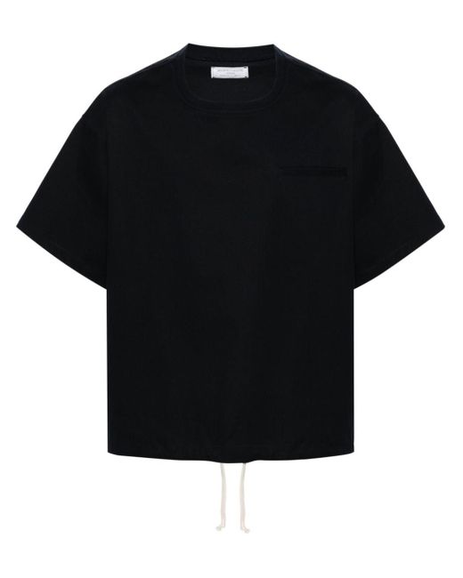 Societe Anonyme Black Hong Kong Cotton-belnd T-shirt