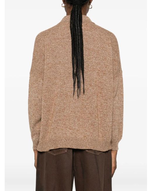Be You Natural Collared Sweater