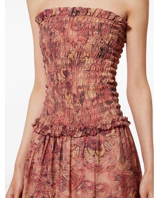 Isabel Marant Red Cleane Dress