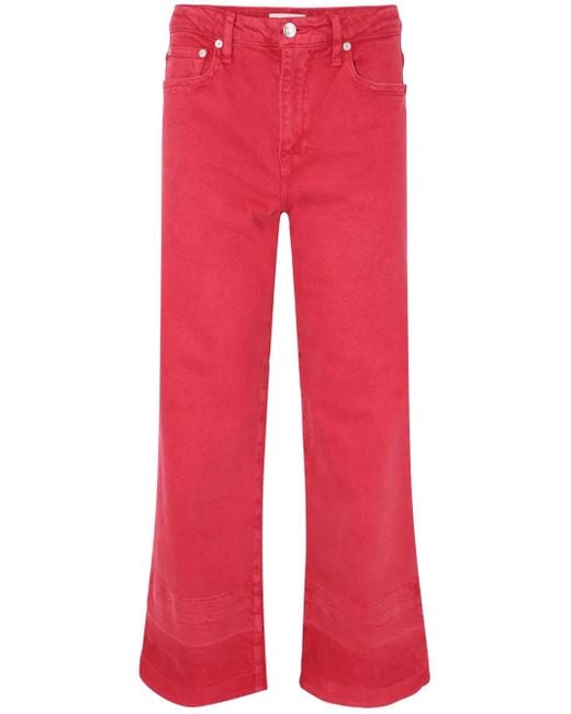 Jonathan Simkhai Red Jude Jeans