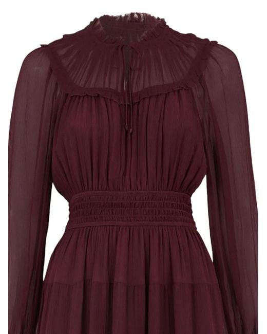 Vestido corto Ava Ulla Johnson de color Purple