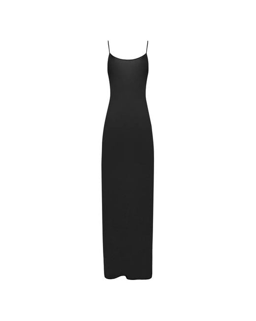 Maison Close Black Fever Backless Maxi Dress