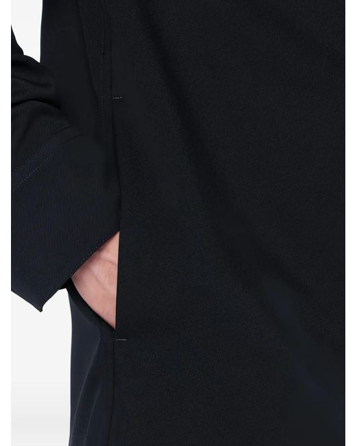 Jil Sander Blue Zip-Fastening Shirt Jacket for men