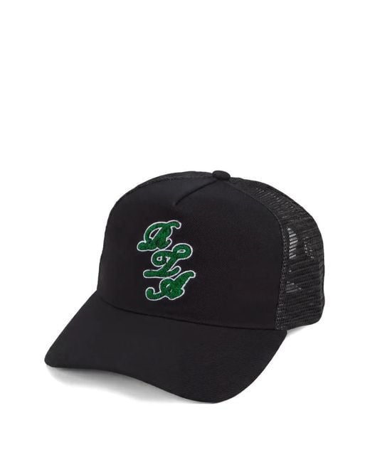 RTA Black Logo Trucker Hat for men
