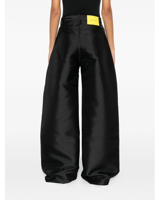 Marques'Almeida Black Mikado Trousers