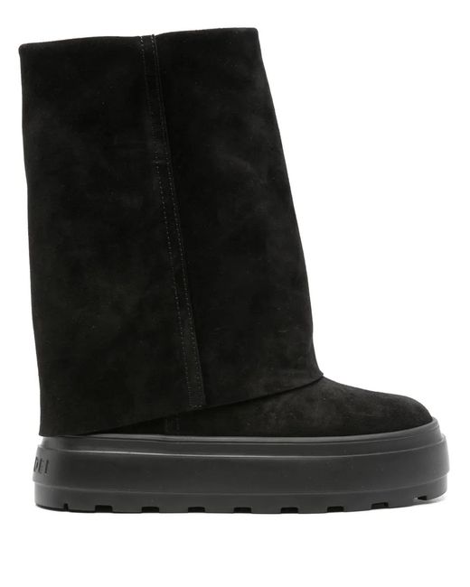 Casadei Platformlaarzen in het Black