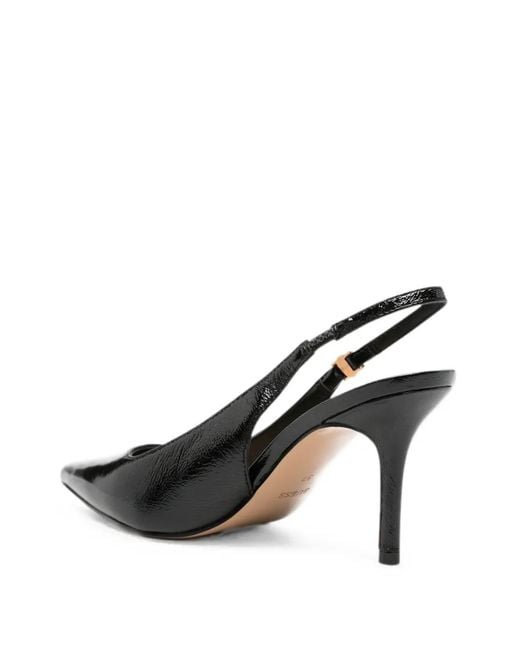 Guess Black Pointed-Toe Slingback Pumps