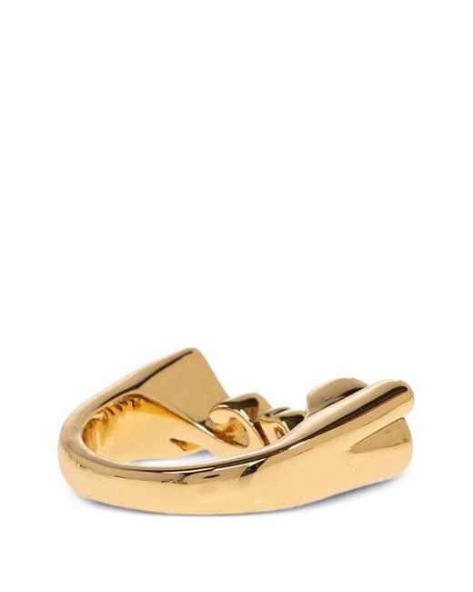 COACH Metallic Ring Mit Logo