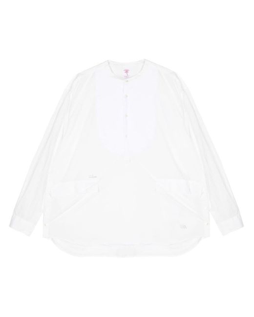 Flap-pocket cotton shirt Undercover pour homme en coloris White