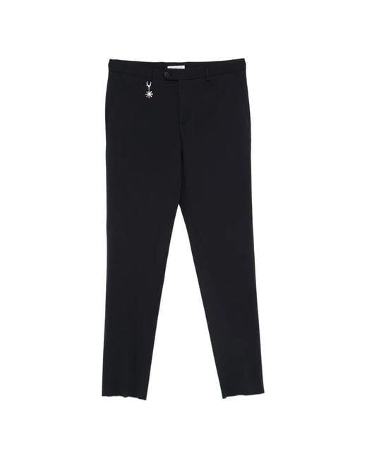 Manuel Ritz Black Charm Trousers for men