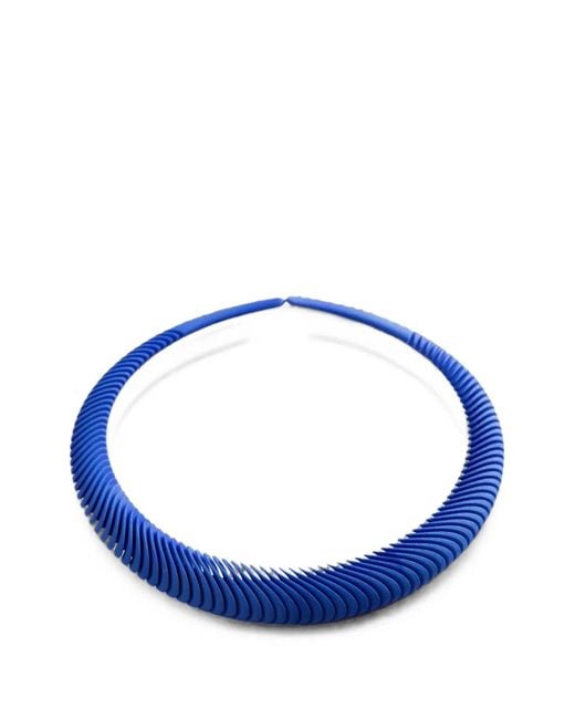 Maison 203 Blue Bern 3D-Printed Necklace