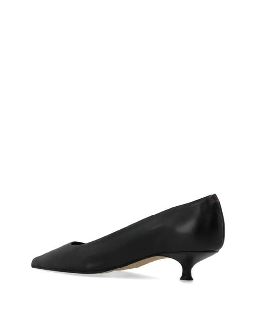 Aeyde Black Cari Point-Toe Shoes