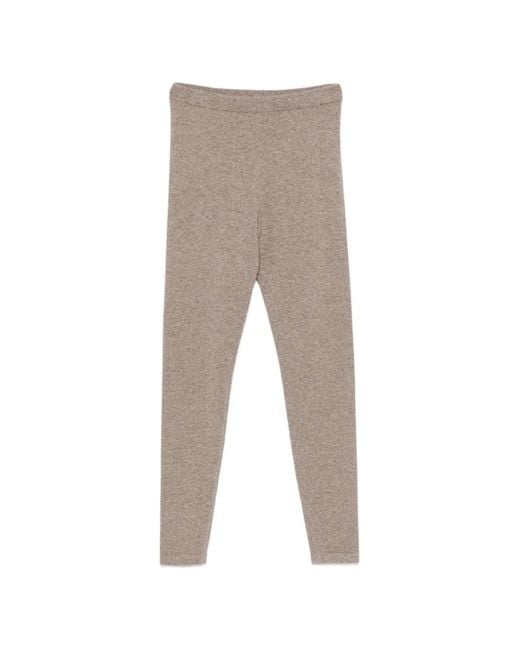 Bompard Gray Jersey Leggings