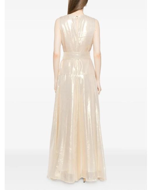 Luxe de Valentina White Luna Maxi Dress