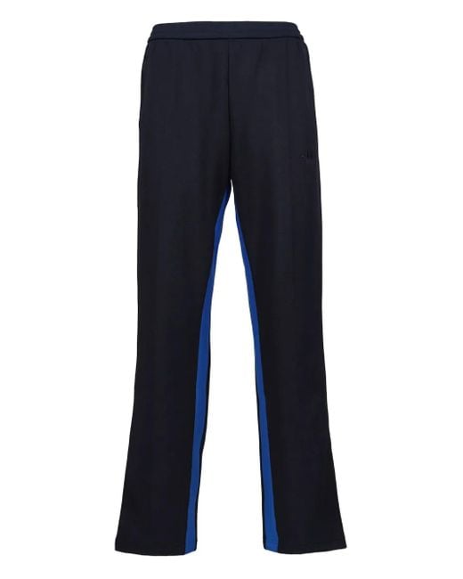 メンズ Adidas トレフォイルロゴ パンツ Blue