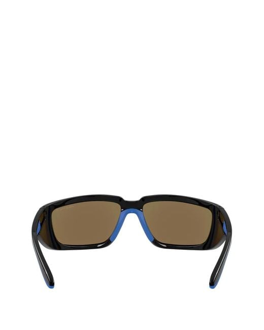 Arnette Blue Taggit Square-Frame Sunglasses for men