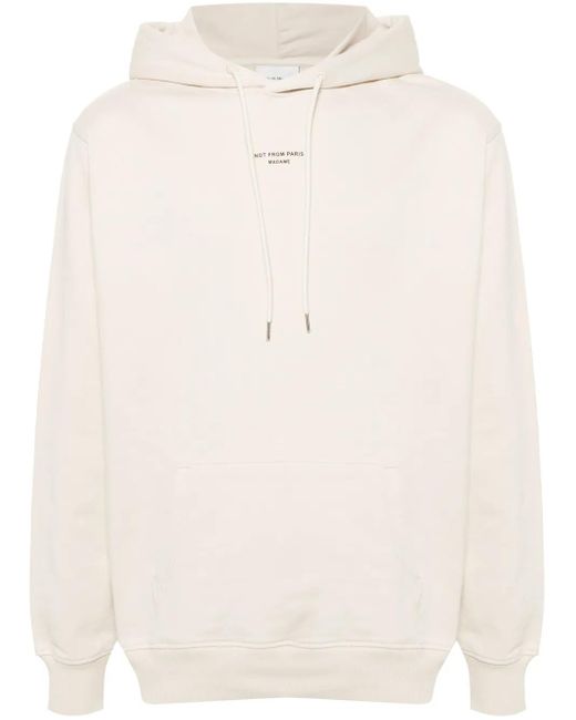 Drole de Monsieur Natural Le Hoodie Slogan Classique Top for men