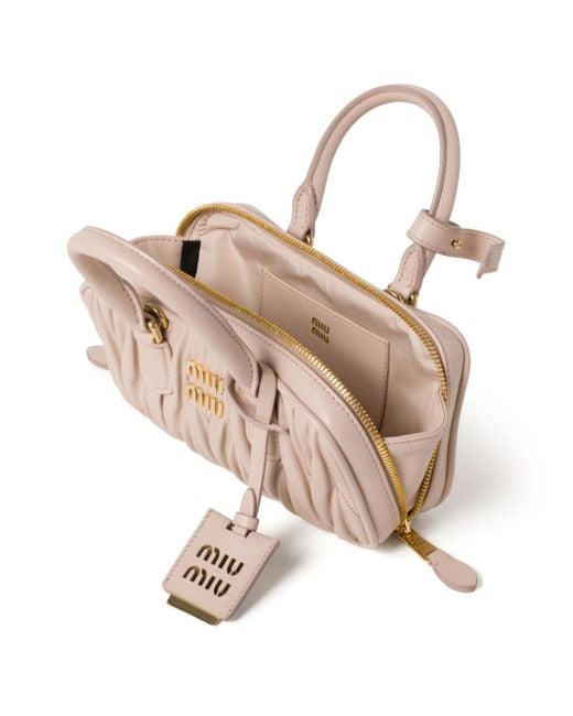 Miu Miu Pink Arcadie Handbag