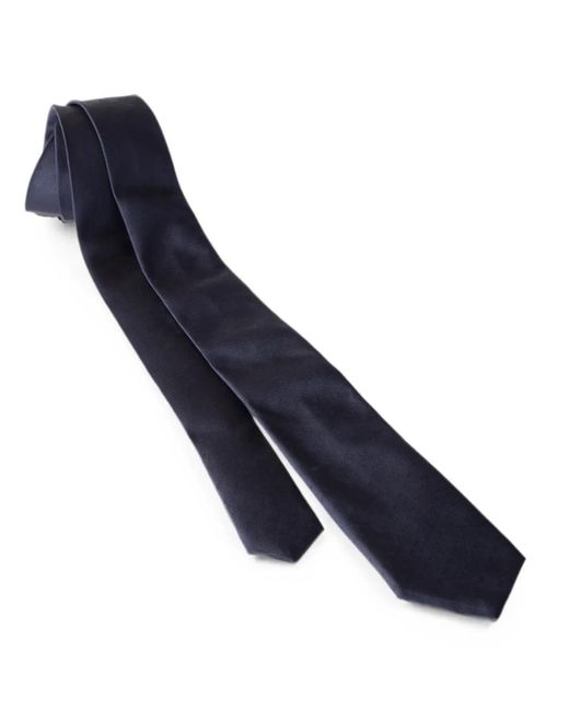 Prada Blue Silk Tie for men