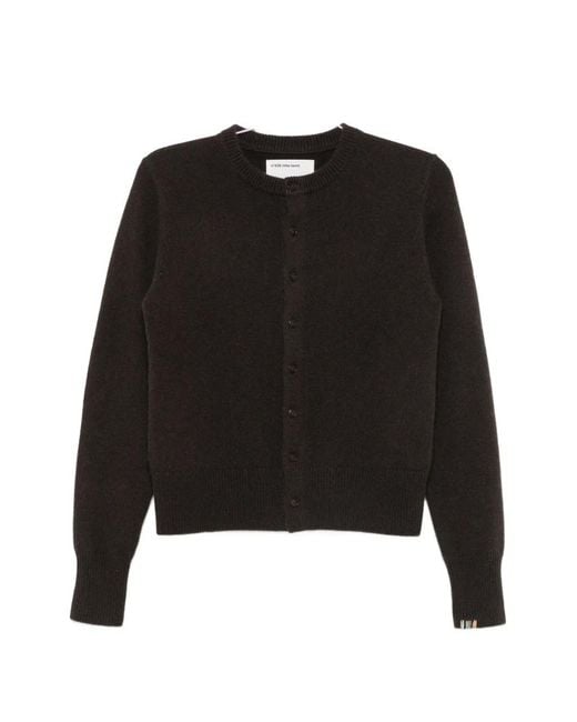 Extreme Cashmere Black 435 Little Lamb Cardigan