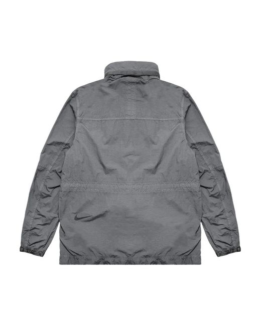 Nike Gray Sportswear Tech Pack High Density M65 Zipper Jacket "Dark for men