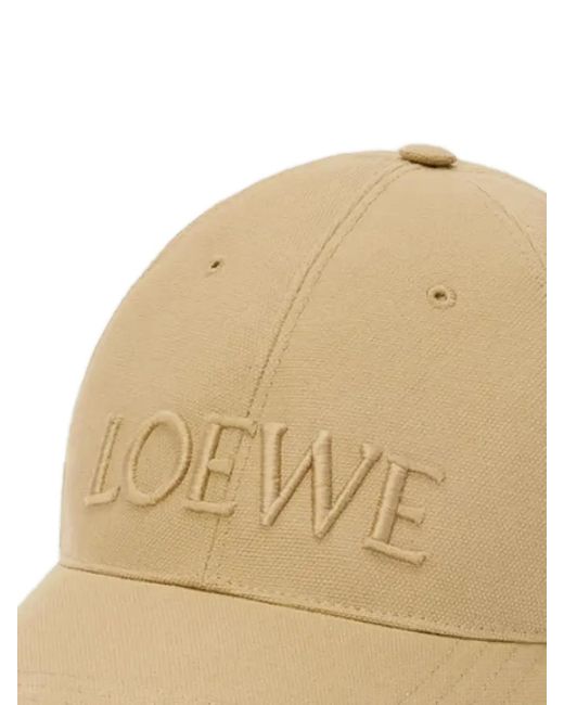 Loewe Natural Logo-Embroidered Baseball Cap for men