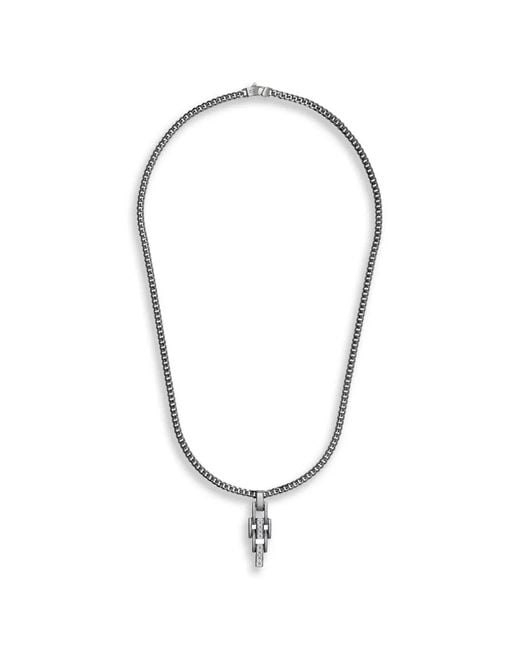 Desmo Blue Miami Sun Zirconia Necklace