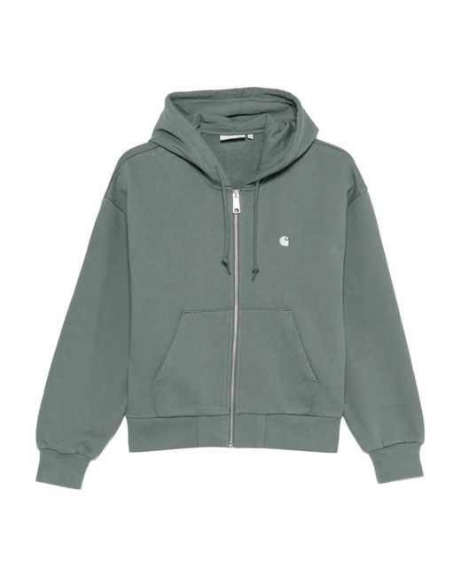Carhartt Green Hooded Zip Jacket